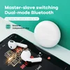 NOWOŚĆ P63 WIRLESS EARDPONEPONY Słuchawcze Chip Przezroczystość Metal Zmień nazwę GPS bezprzewodowe ładowanie słuchawki Bluetooth In-Earsz 8s Earbuds White Ecouteur Mankiet