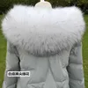 2021 Super Duży Luksusowy Faux Fur Collar Dla Kobiet Mężczyźni 22cm Szerokość Puszyste Okłady Multicolor Zagęścić Ciepłe Ladies Kurtki Kaptur Wystrój H0923