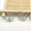 Lot 100 stks Anker Love Tibetan Silver Charms Hangers voor Sieraden Maken Oorbel Ketting Armband Sleutelhanger Accessoires 22 * ​​19mm