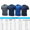 Running Jerseys Wanayou L-4XL Män Snabbtorkande T-shirt, Andningsbar Kompression Träning Klättring Sportskjorta, Fitness Workout Vandringskjorta