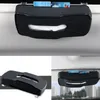 Car Organizer PU Leather Tissue Box Sun Visor Hanging Boxes Seat Back Napkin Holder With Card Slots Auto Interior Accessories