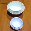 흰색 평면 입 작은 그릇 중국 가족 쌀 그릇 A5 멜라민 식기 모방 도자기 식기 수프 그릇