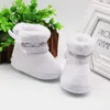 Automne hiver mignon bébé chaussures chaudes nourrissons chaussures chaudes fausse fourrure filles bébé chaussons coton garçon bébé bottes G1023