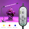 5V USB LED GROW Light Full Spectrum LED Tube Dimble Clipon Fitolampy Timer Phyto Lamp för växter Flower inomhus Grow Tent Box FI5692194