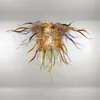 Classic Hand Blown Lighting Vintage Lamp Luxury Murano Glass Chandelier Light Fixture LED Lustre Indoor Home Hotel Chandeliers