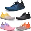 Hotsale Non Brand Uomo Donna Scarpe da corsa Nero Grigio Giallo Rosa Viola Blu Arancione Five Fingers Cycling Wading Outdoor Shoe 36-47