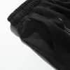 Bebovizi 힙합 불꽃 반바지 Harajuku Jogger 반바지 Streetwear Hiphop 의상 남성 Harem Short Sweatpant Black Beach