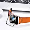 PMMA 3D Tam Kapak Koruyucu Film Ultra Slim Tam Apple Watch 7 Serisi için Fit 41 45mm Ekran Koruyucu IWatch 6/5/4/3/2/1 / SE Cam