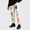 Calças masculinas 2021 moda outono desenhos animados anime estampadas masculinas femininas engraçadas hip hop harajuku moletom calças casuais joggers