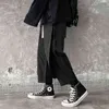 Hybskr Jesień Męskie Spodnie Cargo Casual Oversize Woman Spodnie Koreański Streetwear Hip Hop Mężczyzna Moda College Odzież 211119