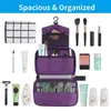 NXY Cosmetische tassen Waterdichte Opknoping Dopp Kit Scheren Organizer Toiletcompact Draagbare Gym Douche Badkamer Opslag 220303