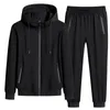 Designer Tracksuit Men Sportswear Sets Spring Autumn Clothing Hooded Suit Male 2 Pieces Sweatshirt + Sweatpants Big Size 7XL 8X