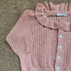 Pullover 2021 Herfst Soor Clude Kinderen Sweaters Meisjes Leuke Knitting Cardigan Zuigeling Baby Peuter Mode Katoen Uitloper Tops Kleding