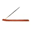 Natural Wooden Incense Stick Holder Fragrance Lamps Ash Catcher Burner Holders Home Decoration Censer Tool Printed Tray