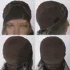 Dunkelblaue Wasserwellen-Perücke mit Babyhaar, Hochtemperatur-Synthetik-Lace-Front-Perücken für schwarze Frauen, Cosplay