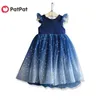 Arrival Summer and Spring Baby Toddler Girl Pretty Stars Decor Tulle Dress Sleeveless Dresses Children Clothes 210528