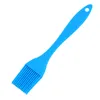 Brosse à badigeonner en silicone - Brosse de cuisson - Cuisson au barbecue - Sauce à pâtisserie - Beurre et huile - Brosse à dinde - Utilisation pour griller les desserts HH21-111