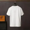メンズデザインTシャツ春の夏の色の袖ティーバカンス半袖カジュアルレター印刷トップスサイズ範囲S-XXL