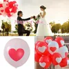 10 teile/los 12 Zoll Rot Liebe Herz Latex Ballons Hochzeit Geständnis Jahrestag Dekoration Luft Ballon Hochzeit Geschenk Helium Ball