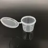 Wholesale 1oz Disposable Plastic Portion Cup Condiment Sauce Snack Dressing Shot Cup Containers Packing Boxes W0030
