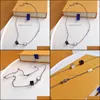 Hanger kettingen hangers sieraden designer ketting vergulde schroef sieraden sleutelbeen ketting met ros￩gouden platina eenvoudig en mode vrouw l