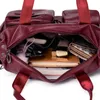 Umhängetasche für Frauen Casual Große Kapazität Multi-Pocket Tote Handtaschen Luxus Weiche Leder Crossbody Weibliche Messenger Bags