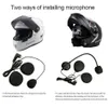 1000m BTS3 Bluetooth Motorcycle Helmet Intercom BT-S3 IPX7防水BT 5.0 + FMヘッドセット3ライダーBT-S3NS付きEDR