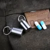 EDC Titanium Outdoor Travel étanche MINI PILL BOARD BOOD BOOD BOTTE STRIPTOR