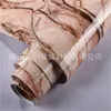 Hot Marble Film Self Adhesive Wallpaper for Bathroom Kitchen Cupboard Countertops Paper PVC Waterproof Wall Stickers 726 K2