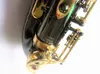 2022 Nya Japan Yanagis A-991 Alto Saxofon E Flat Black Nickel Plated Sax Alto Mynstycke Ligatur vasshals Musikinstrument Tillbehör