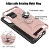 Hybrid Cases for iphone 11 12 pro max X XS XR 7 8 PLUS Samsung A32 A42 A12 A22 A52 A72 5G S21 S20FE S21FE Armor Ring Stand Magnetic Car Holder back Cover