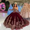 2022 Modne liniowe sukienki ślubne luksusowe bez rękawów koraliki bez ramiączki zastosowane koronkowe suknie ślubne księżniczki