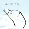 Gafas de sol irrompibles flexibles gafas de lectura progresivas para hombres mujeres presbicia anti luz azul TR90 titanio extra endurecido336v
