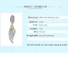 ELESHE Auténtico 925 Sterling Silver Angel Wing Colgante Charm Fit Original ELESHE Pulsera con corazón Fabricación de joyas de dos tonos Q0531