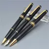 Luxus Msk163 Classic Black Resin Rollerball Stift Kugelschreiber Füllfederhalter Schreibwaren Schule Bürobedarf mit Seri1698165