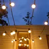 20/30 G50 Outdoor Globe Ball Christmas String Light Globes Fata Ghirlanda Luci per Party Patio Gazebo Bistro Backyard Decor