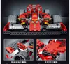 MOC Technical Series Simulation Formula F1 Racing Car Model Building Blocks Bricks Car Toys Kids Birthday Friend Gifts Boys H1120