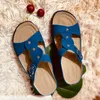 2021 Summer Women Sandals Wedge Sandals Ladies Open Toe Casual Shoes Platform Slides Beach Shoes Woman Gladiator WSH3622