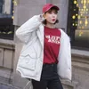 Women's Trench Coats 2021 Women Winter Jacket Hooded With Faux Fur Collar Female Coat Padded Outwear 6 Colors Ladies Parka