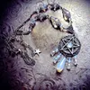 Gothic Pentagram Start Ожерелье Женщины Кристаллические Бусы Длинные Подвесные Ожерелье Первоначально Ожерелье Модные Ювелирные Изделия