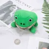 Whole 20Pcs Frog Coin Purse Keychain Cute Cartoon Flannel Wallet Key Coin holder Narutos Cosplay Plush Toy School Prize Gift H213E