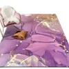 Bubble Kiss Tapis Pour Chambre À Coucher Grand Tapis Moderne Belle Abstrait Rose Tapis Or Violet Tapis Tapis Pour Chambres D'enfants Décor À La Maison 210301