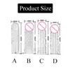 Transparent Penis Sleeve Extender Male Dildos toy Reusable Delay Ejaculation Penis Enlargement Sexy Toys for Men 4 Types9333542