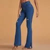 DenimColab High Waist Elastic Micro Flared Pants Jean Split Hole Skinny Pencil Casual Stretch Office Lady 210809