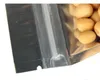 2021 12 * 7.5 / 13 * 8.5 / 15 * 10.5 CM Zawór Antystatyczny Zamek Zipper Plastikowy Detal Opakowanie Pakiet Bag Zip Ziplock Bag Pakiet detaliczny dla kabla AUX