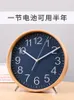 Desk & Table Clocks Modern Silent Clock Mechanism Creative Wooden Simple Digital Kids Rooms Reloj De Mesa Home Decoration 50