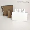 MDF التسامي إطار الصورة فارغة diy حروف خشبية لوحة صور التسامي الأسرة البيضاء ألبوم المنزل ألبوم إطار نقل الحرارة عناصر عن طريق الهواء A12