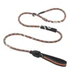 1.8M Dog Leashes P Type Durable Nylon Reflective Traction Rope for Training Walking Medium Large Dogs