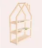 Skorsten Multi-Layer Skor Rack Barn Skåp Modern Solid Trä Monterade Toy Storage Racks Enkel Barnskor