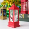 Outdoor Christmas Decoration LED Light Candle Lantern Tabletop Home Hanging Lanterns Decorations For Snowman Xmas Tree Reindeer Deer GWA9564